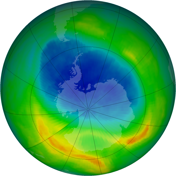 Ozone Map 1988-10-20